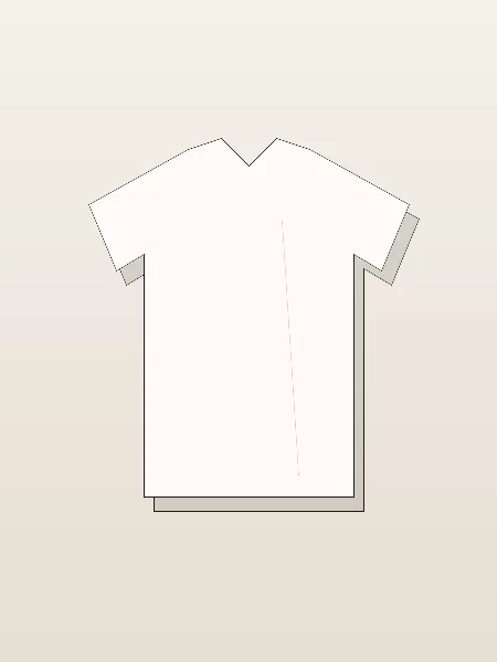 تیشرت نخی بیسیک پارسا سفید